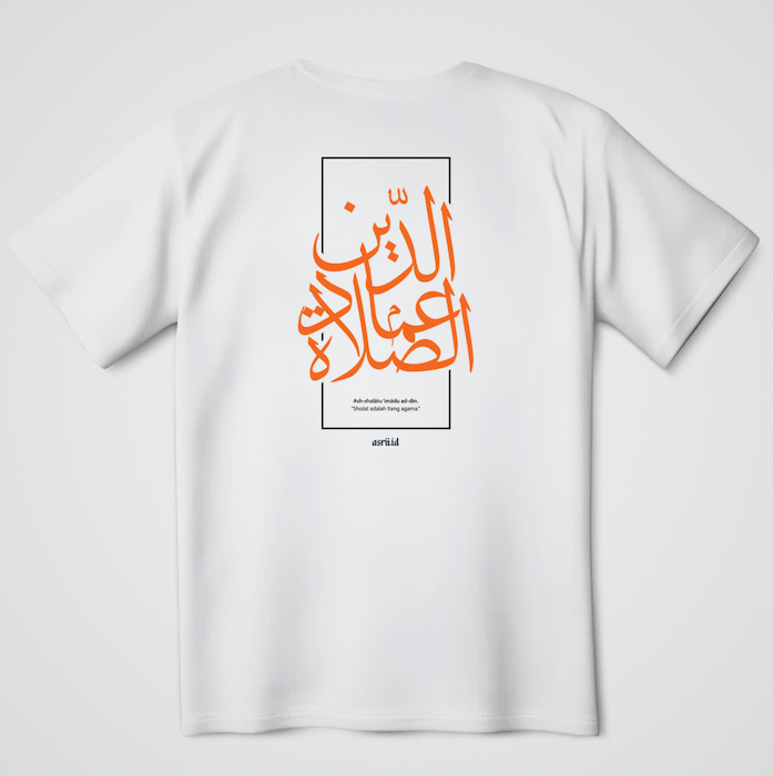 Kaos TIANG AGAMA (Putih)