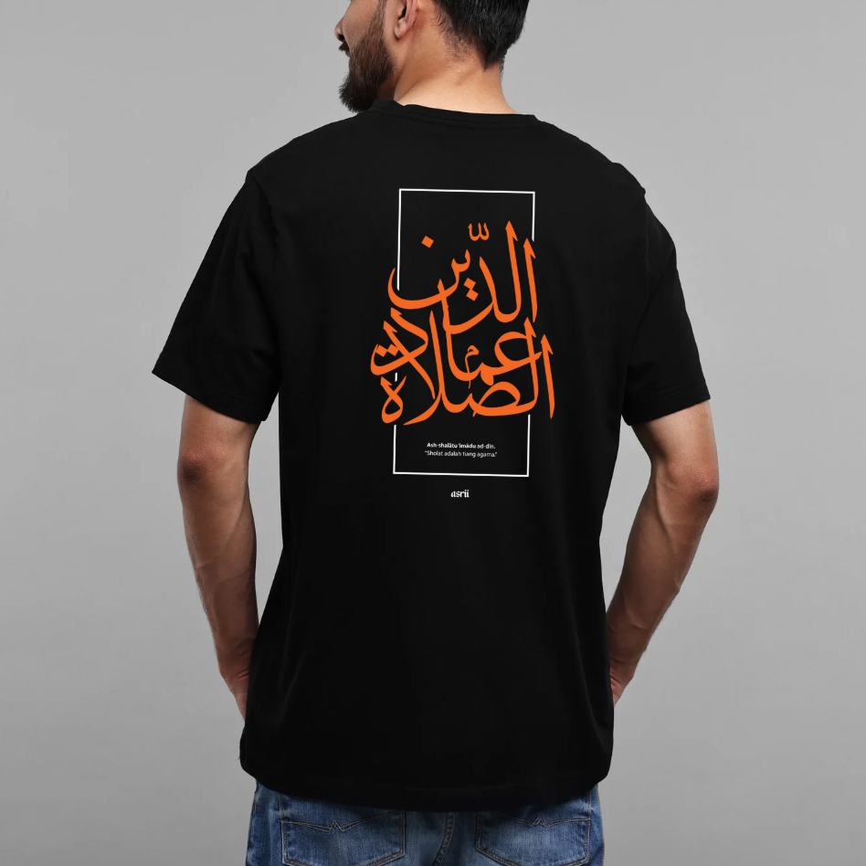 Kaos TIANG AGAMA (Hitam)