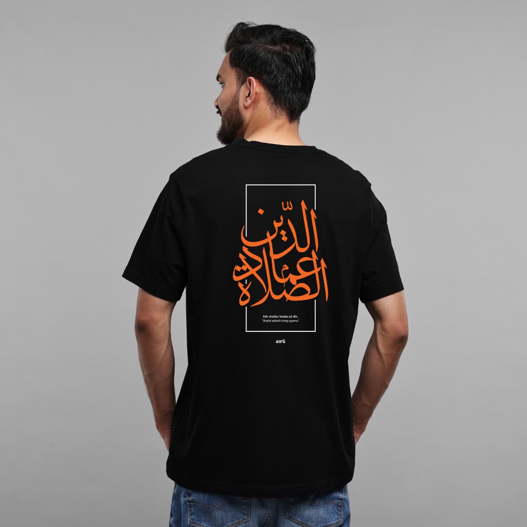 Kaos TIANG AGAMA (Hitam)
