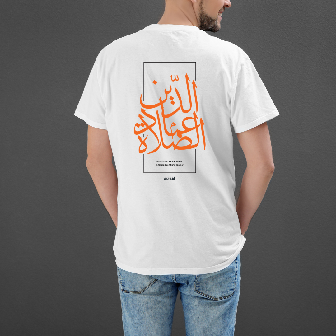 Kaos TIANG AGAMA (Putih)